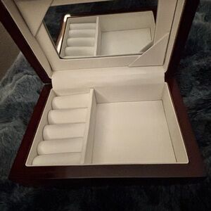 Cherrywood Finish Jewelry Box
